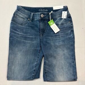 Maurice’s jeans Denim Flex mid rise leggings NWT size small short, 26.5” inseam